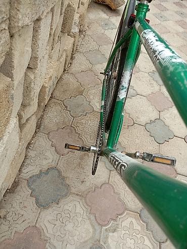 velosipet raması: Şəhər tipi uşaq/yeniyetmə velosipedi - Rəng: yaşıl-qarışıq qara — 3