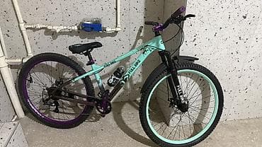 cube velo: FULL BIKE dağ velosipedi - Çərçivə: yüngül alaşımlı, mint-yaşıl — 2