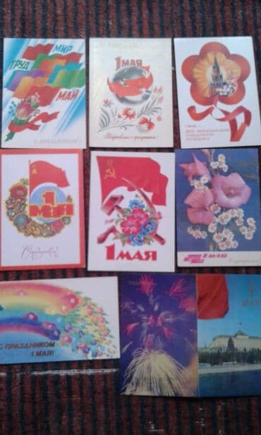 9 dollar nece manatdir: Sovet poçt açıqcaları (1950-60-70-ci illər) satılır. Hamısı Moskvada — 19