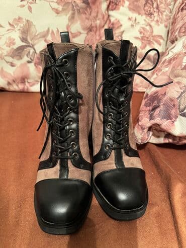 Ölçü: 37, rəng - Qara, İşlənmiş