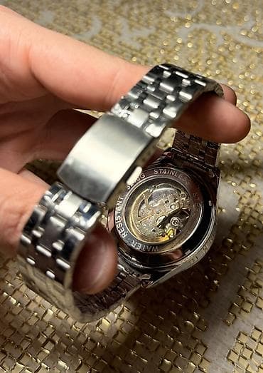 saat mexanik: Qol saatı, Orient, rəng - Qara — 4