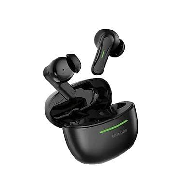 bluetooth qulaqciq: Green Lion simsiz qulaqlıq - Dizayn: Kompakt, qara rəngli TWS — 1
