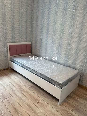 bolun: Tək nəfərlik çarpayı modelləri - Müxtəlif dizaynlar: ağ korpuslu — 7