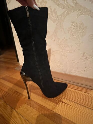 бус сапог грузовой в бишкеке: Ölçü: 36, rəng - Qara, Yeni — 3