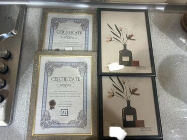 Комнатные растения: Fotolar və sənədlər üçün çərçivə dəsti - Müxtəlif ölçülər: 13x18 sm — 4