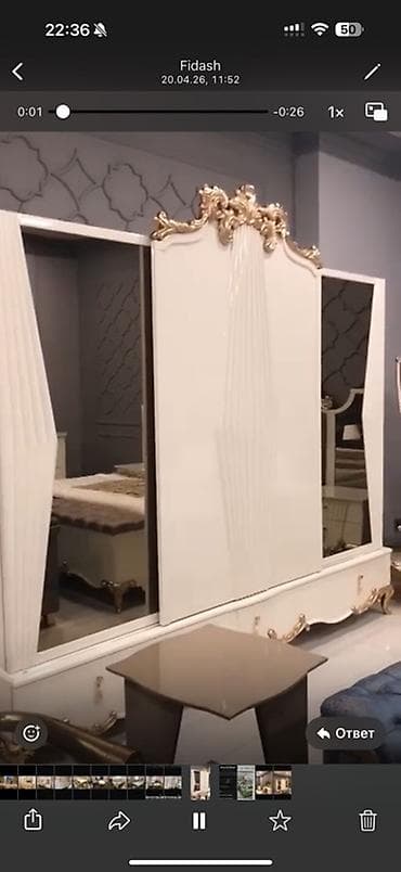 asılqan dolab: İkinəfərlik çarpayı, Dolab, Komod, Termo, Türkiyə, İşlənmiş — 5