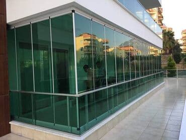 hamam qaplari: Cam balkon 1 kv - 120 manat her reng movcuddur Bizim digər — 3