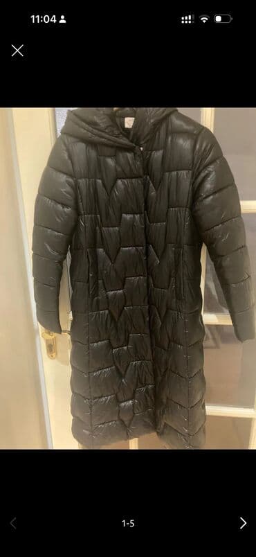 Palto, L, rəng - Qara