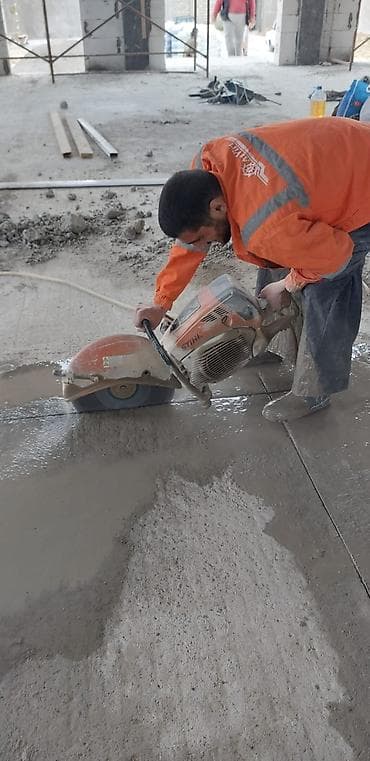 qapi celengi: Beton kəsimi və deşilməsi xidməti - Armaturlu beton, monolit, mərtəbə — 1