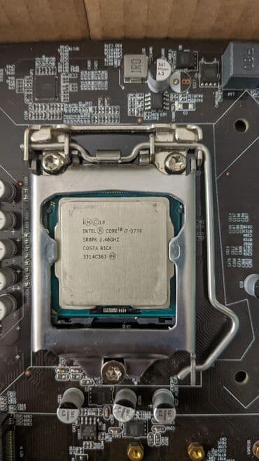 Жёсткие диски (HDD): Процессор Intel Core i7 İ7 3770, 3-4 ГГц, 4 ядер, Б/у — 1