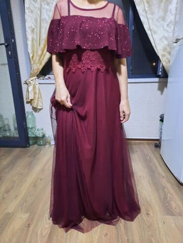 уборка снега с крыш: Вечернее платье, Макси, Escada, L — 4