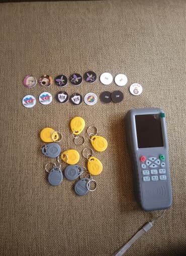 yuk qaldiran kranlar: Damafon açarların NFC/RFID kart və brelokların oxunması-kopyalanması — 2