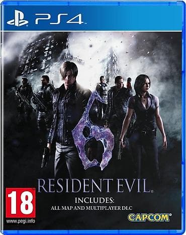 resident evil 4: PS4 üçün Resident Evil 6 – CAPCOM - Platforma: PlayStation 4 - Janr — 1