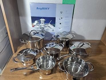 yemek desdi: Qazan, rəng - Gümüşü, Paslanmayan polad, Belçika — 4