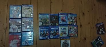 Компьютеры, ноутбуки и планшеты: PS4 oyun diskləri kolleksiyası Platforma: PlayStation 4 (PS4) Format — 3