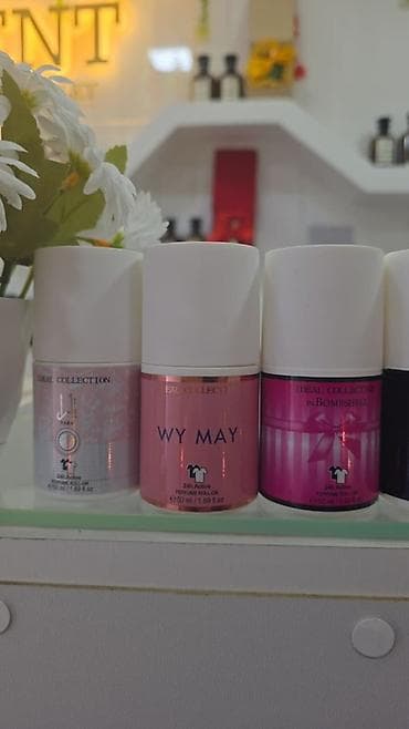 Məhsul: Roll-on və sprey dezodorant/perfume kolleksiyası Təsvir: -