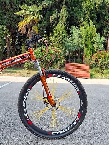 velosiped satisi islenmis: Qatlana bilən skoruslu velosiped.Problemi yoxdur.Tekerleri tezedi.Real — 8