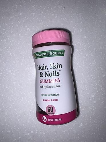 Nature’s Bounty Hair, Skin & Nails Gummies – hialuron turşulu
