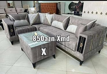 Künc divan, Qonaq otağı üçün, Açılmayan