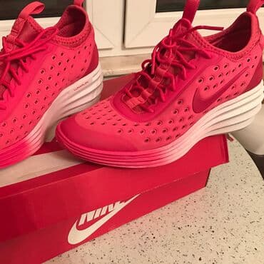 женские беговые кроссовки nike: Размер: 38, цвет - Красный, Новый — 2