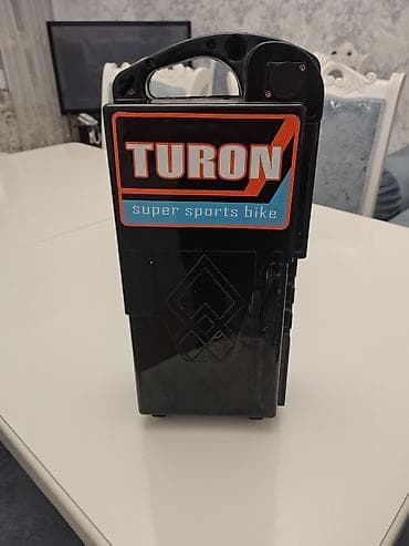 aurus bike: TURON elektrik velosipedinin çıxarıla bilən akkumulyatoru 15km məsafə — 2