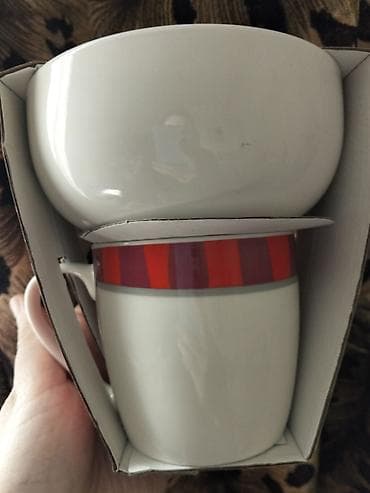 qədimi serviz: “Mr Snowman” Breakfast Set – fincan və kasa dəsti.Finçan ve kasa seti — 3