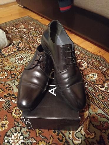 kambat salvar: ALDO kişi klassik ayaqqabısı - Rəng: qara - Model: bağlamalı, kap-toe — 1