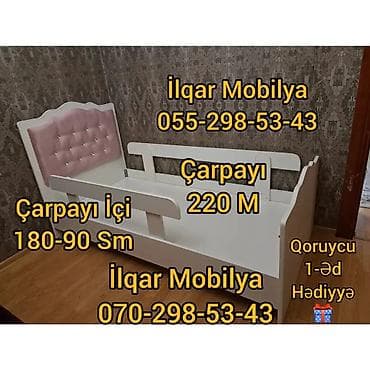 ucuz kravat: Oğlan və qız üçün, Yeni, Çarpayı, Bazasız, Matrassız, Siyirməsiz — 1