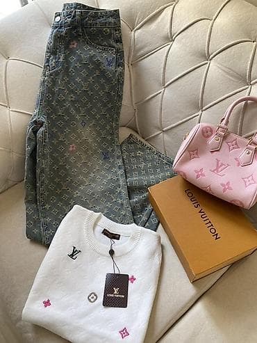 Louis Vuitton dəst – monoqram detal həvəskarları üçün zərif kombin -