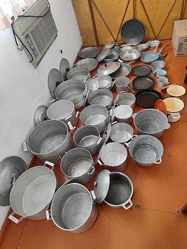 Посуда для готовки: Кастрюля, Алюминий — 1