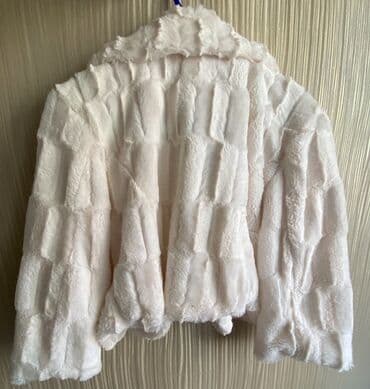 женские шлепанцы с мехом: Süni kürkdən hazırlanmış qısa model kürk — 2