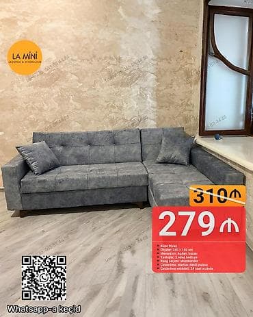 Künc divan, Açılan, Bazalı, Parça, Şəhərdaxili pulsuz çatdırılma