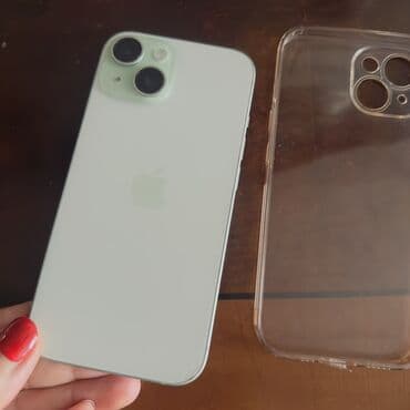 ikinci el iphoneler: IPhone 15, 128 GB, Yaşıl, Face ID — 6