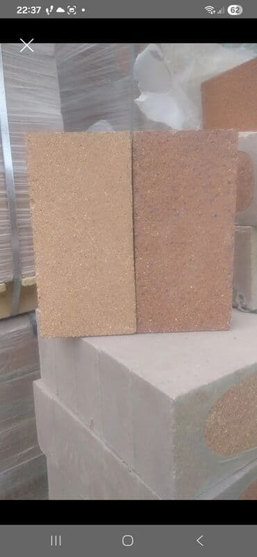 Dekorativ divar panelləri: Oda davamli kərpiclər — 1