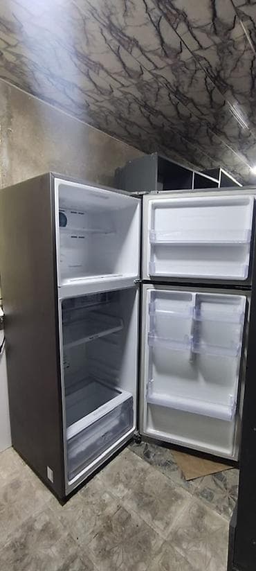 mini xaladenik: İşlənmiş 2 qapılı Samsung Soyuducu Satılır, rəng - Boz — 2