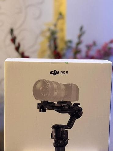 video registor: DJI RS 5 kamera stabilizatoru - 3 oxlu motorlu gimball: sürətli — 1