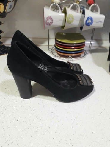 qara qadın krosovkaları: Tuflilər, Ölçü: 38, rəng - Qara, İşlənmiş — 6