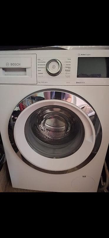 Paltaryuyan maşın Bosch, 9 kq, Avtomat, Qurutmasız, Kredit yoxdur