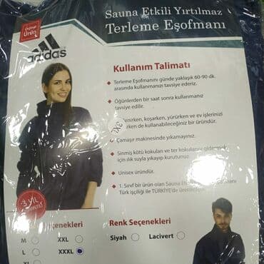 зеленые мужские спортивные костюмы: Eşofman Adidas Türk istehsalıdır. Xanımlar və bəylər üçün nəzərdə — 2