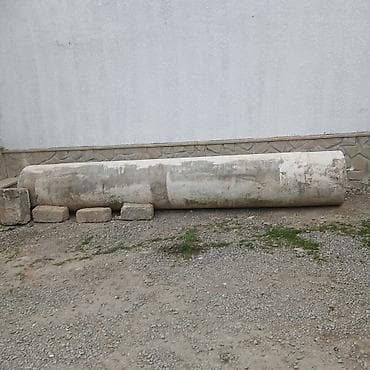 gul suyu: Beton silindr blok 2tonuğ su çeni - Material: bərk beton - Forma — 3