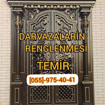 islenmis darvazalar: Darvazalari̇n renglenmesi̇ xi̇dməti̇ növbəti̇ el i̇şi̇mi̇z 😍 — 1