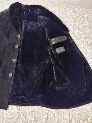 kisi pencekleri: Мужская куртка, Кожаная, Зимняя, L — 5