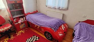 kohne mebellerin alinmasi: Salam. Uşaq mebel dəsti satılır 2-ci əl. 2 avtomobil yatağı matras ilə — 3