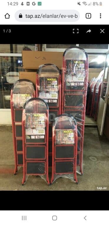 toxumaq ucun aletler: DİQQƏT: Mağaza deyil.Anbar şirkət satışıdır.Hər çeşiddə Nərdivanların — 24