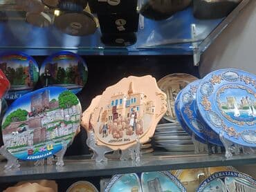 qiz ucun hediyyeler: Məhsul: Bakı/Azərbaycan temalı suvenirlər - Metal qabartmalı xatirə — 5
