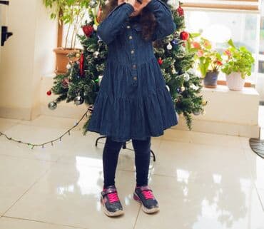 Пиджаки: Детское платье, Повседневное, 4 - 5 лет, Benetton — 1