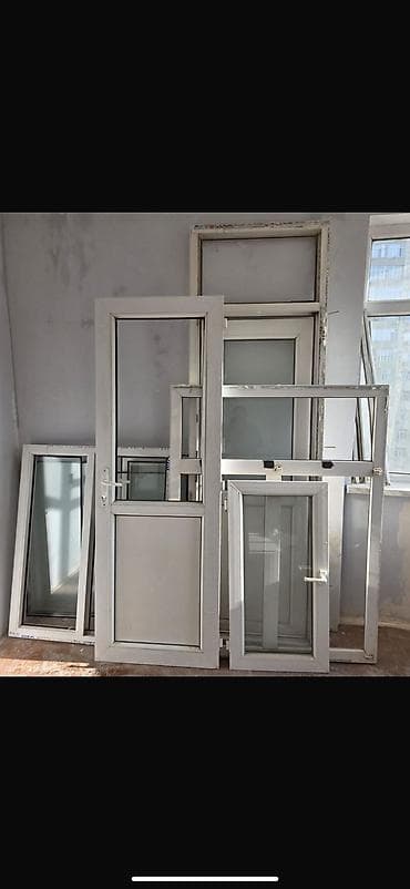 Перила: Plastik qapi pencere pəncərə 1×120 qapı plastik 78×245 qapı plastik — 1