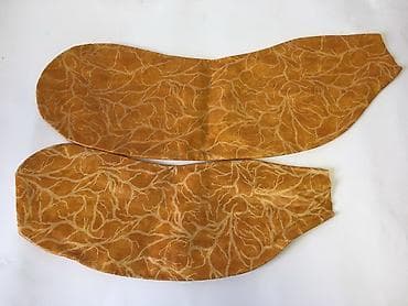 Sinyuqa kolbasası üçün parça üzlüklər (ədədlə) Parça material