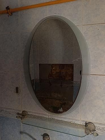 hamam traplari: Hamam üçün lavabo dəsti - Ayaqlı keramika lavabo (ağ rəng), üstündə — 3