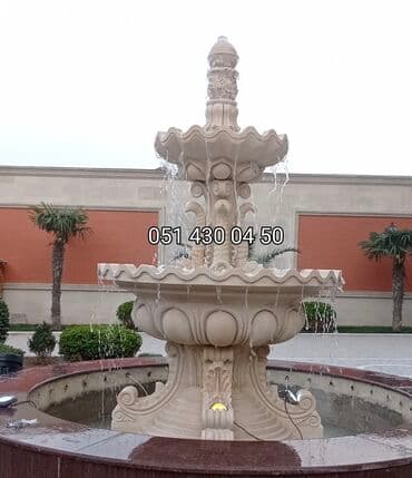 Odun: Fontan Şəlalə Bulaq və istənilən ölçüdə zövqünüzə uyğun sifarişlər — 10